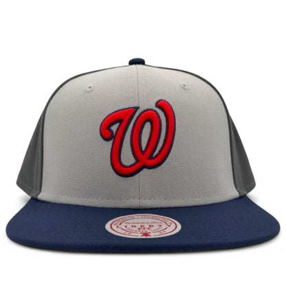 Mitchell & Ness Men's MLB Triple Play Liberty Snapback Nationals Snapback Caps