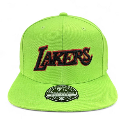 Mitchell & Ness Men's NBA Candy Apple Fitted Hwc Lakers Fitted Caps
