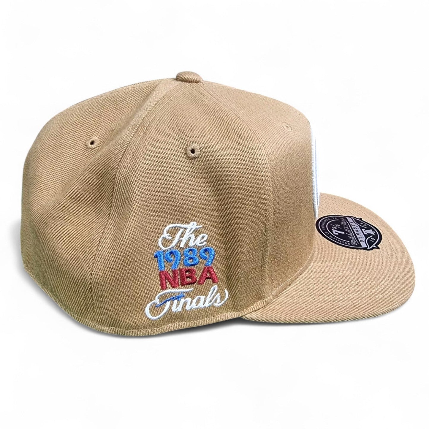 Men's Mitchell & Ness NBA Sand And Sky Fitted Hwc Pistons