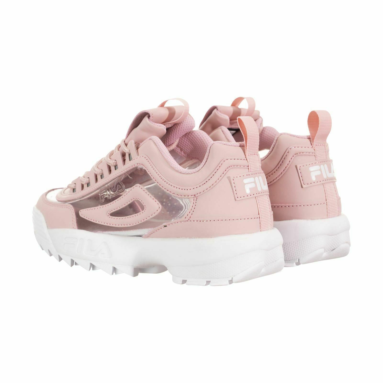 [5FM00696-661] Womens Fila Disruptor II Clear - sneakAR