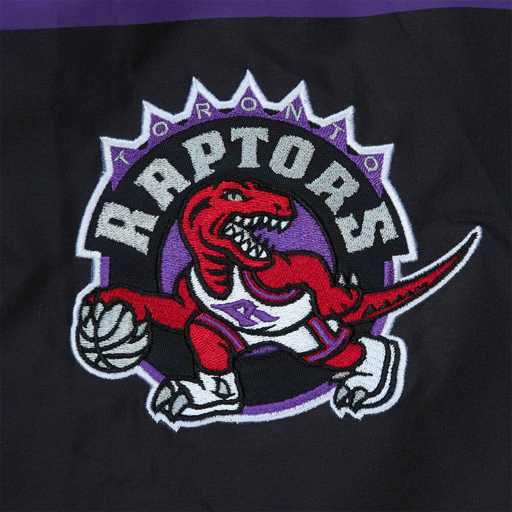 Men's Mitchell & Ness Exploded Logo Warm Up Jacket Raptors