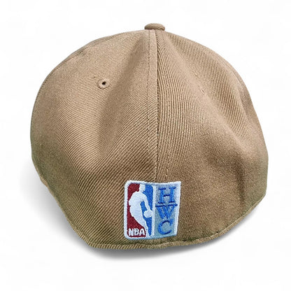 Mitchell & Ness Men's NBA Sand And Sky Fitted Hwc Pistons Fitted Caps