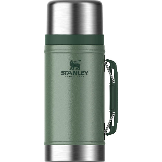 Stanley Legendary Classic Food Jar 1.0 qt — Hammertone Green Stainless Steel