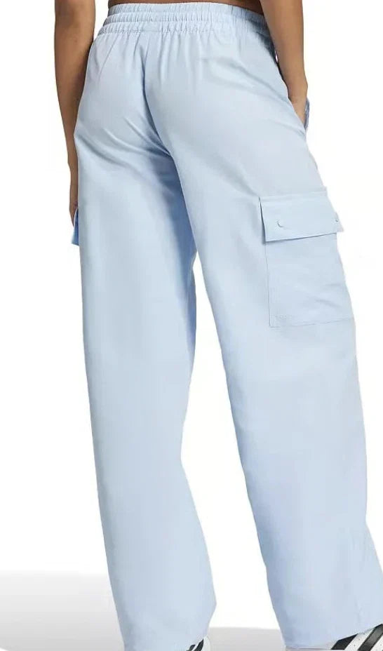 [JD1914] Womens Adidas Essentials Wide Hem Woven Cargo Pants