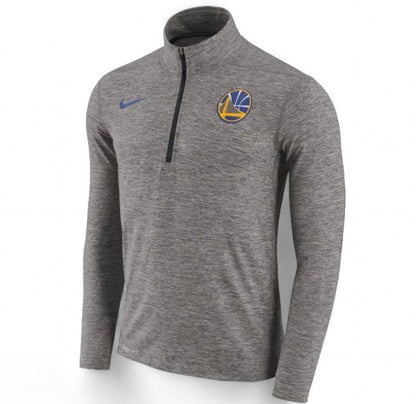Nike Women's NBA Golden State Warriors 1/2 Zip Long Sleeve Pullover