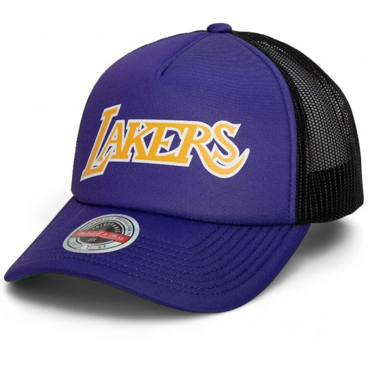 Men's Mitchell & Ness NBA Jersey Hook Trucker Hwc Lakers