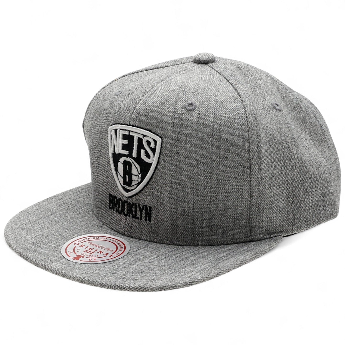 Men's Mitchell & Ness NBA Brooklyn Snapback Nets