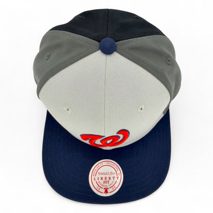 Mitchell & Ness Men's MLB Triple Play Liberty Snapback Nationals Snapback Caps