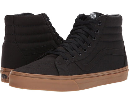 [vn0a2xsbl0d] Mens Vans Vans Sk8-hi Reissue Canvas 'black Gum' - Black/light Gum