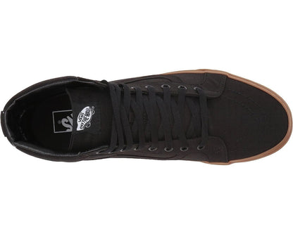 [vn0a2xsbl0d] Mens Vans Vans Sk8-hi Reissue Canvas 'black Gum' - Black/light Gum