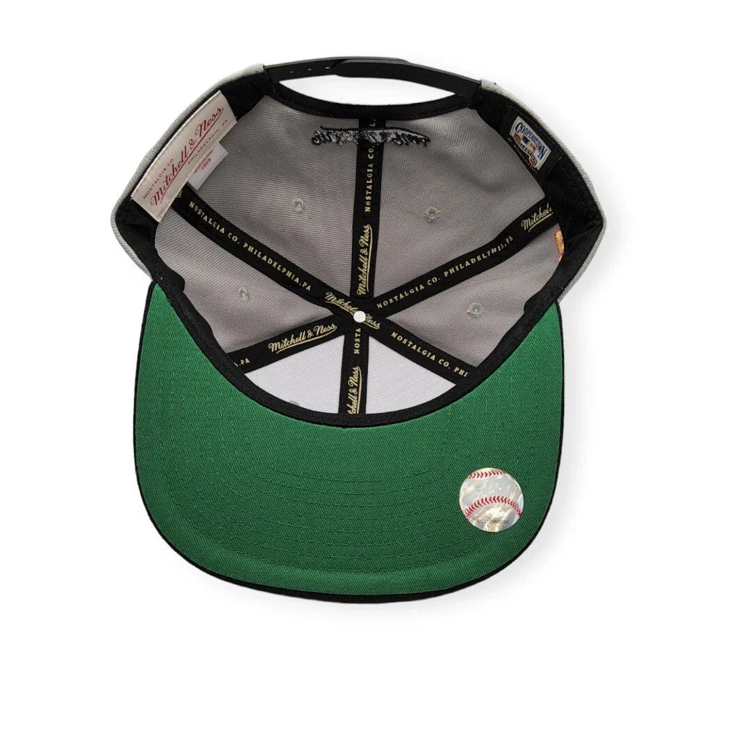 Men's Mitchell & Ness MLB Away Snapback Coop Pirates