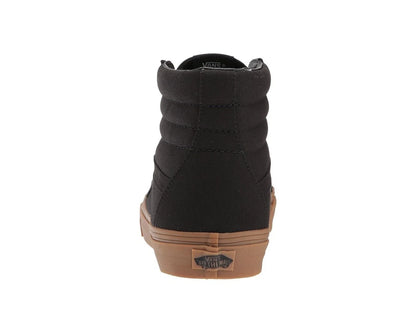 [vn0a2xsbl0d] Mens Vans Vans Sk8-hi Reissue Canvas 'black Gum' - Black/light Gum