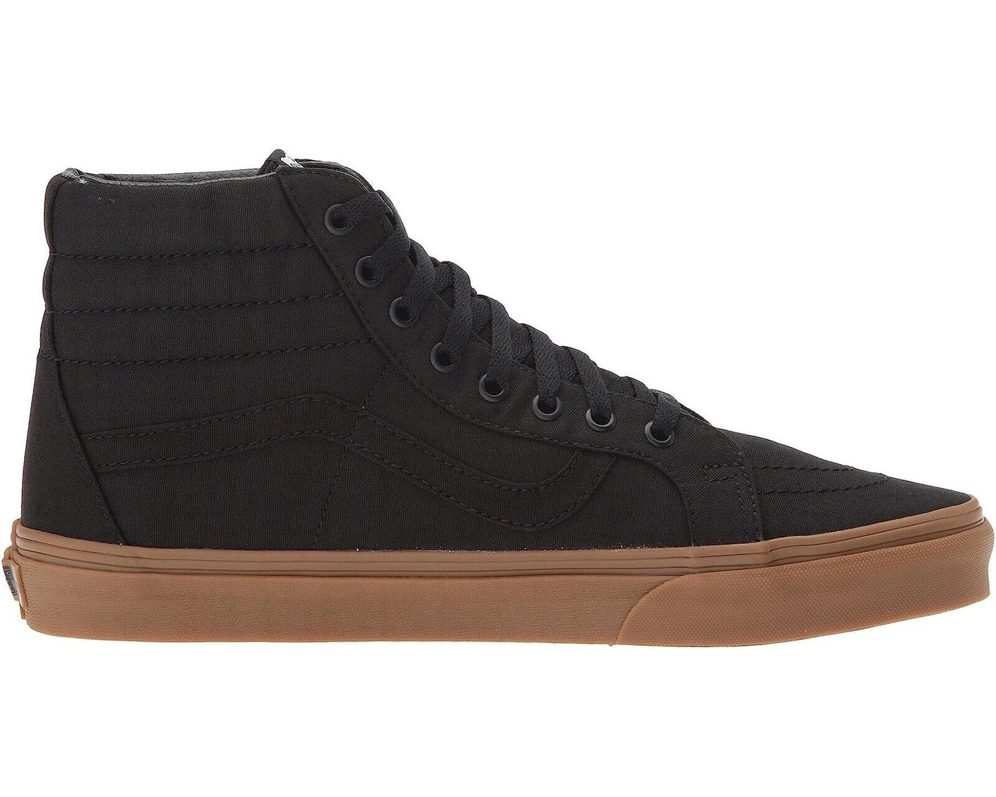 [vn0a2xsbl0d] Mens Vans Vans Sk8-hi Reissue Canvas 'black Gum' - Black/light Gum
