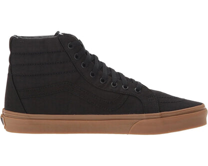[vn0a2xsbl0d] Mens Vans Vans Sk8-hi Reissue Canvas 'black Gum' - Black/light Gum