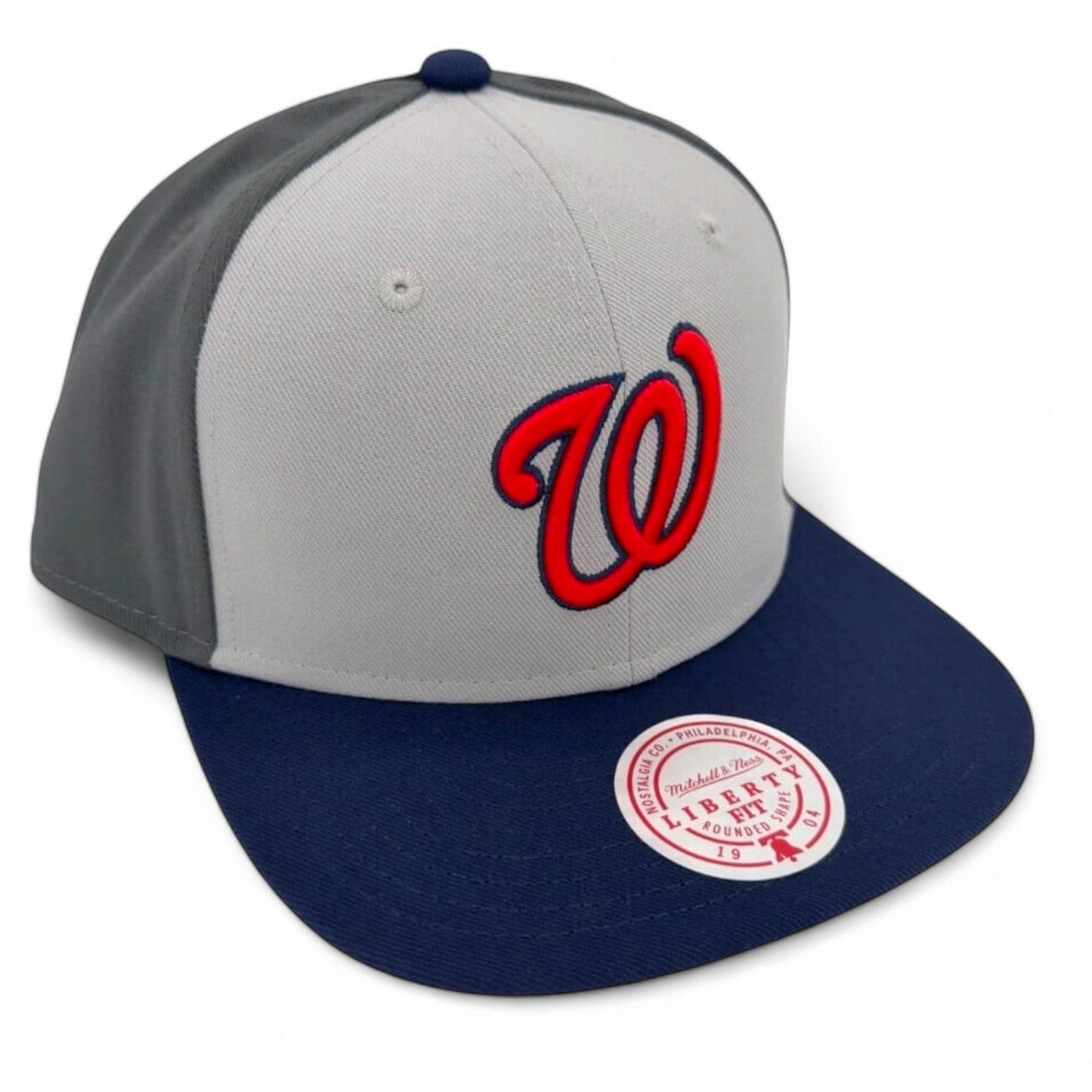 Mitchell & Ness Men's MLB Triple Play Liberty Snapback Nationals Snapback Caps