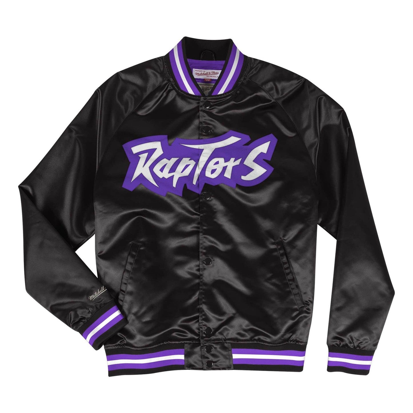Mitchell & Ness Men's Lightweight Satin Jacket Raptors Jackets