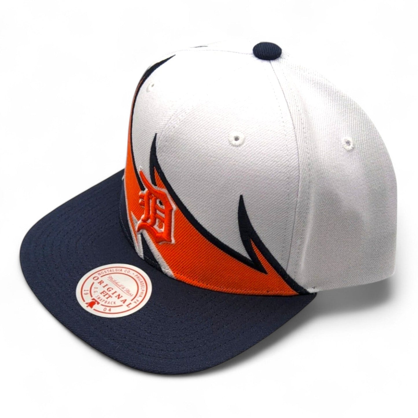Mitchell & Ness Men's MLB Waverunner Snapback Tigers Snapback Caps