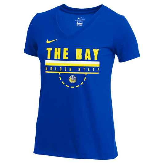 Nike Women's NBA Golden State Warriors The Bay V-Neck