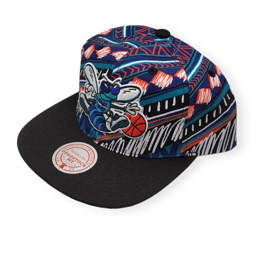 Mitchell & Ness Men's NBA Game Day Pattern Deadstock Hwc Hornets