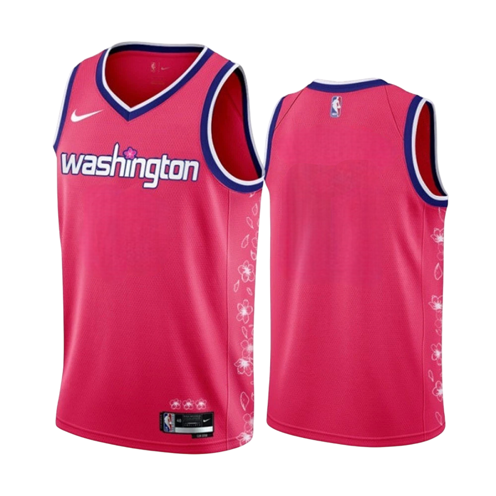 Nike Men's NBA Washington Wizards Cherry Blossom City Jersey Jerseys