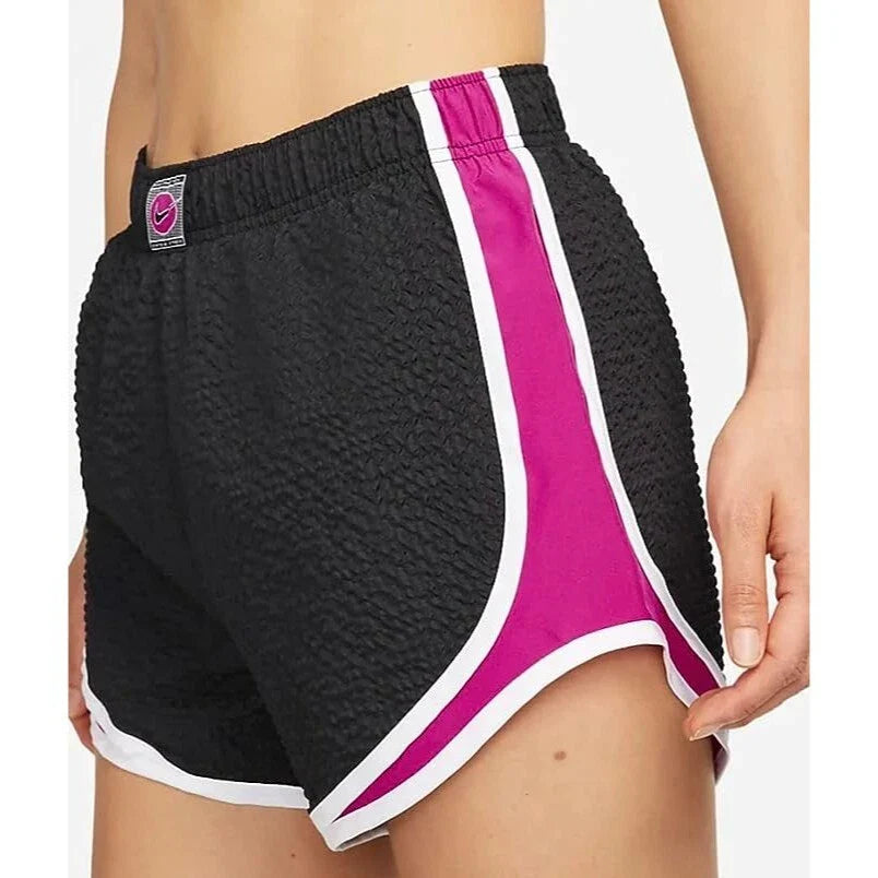 Nike Women's Icon Clash Textured Tempo Running Shorts
