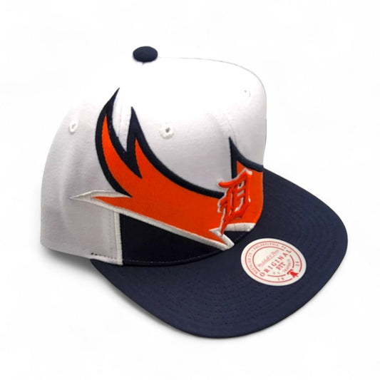 Mitchell & Ness Men's MLB Waverunner Snapback Tigers Snapback Caps