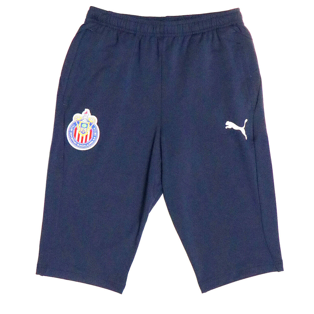 Men's Puma Chivas 3/4 Training Pants - Side Pockets With Zip