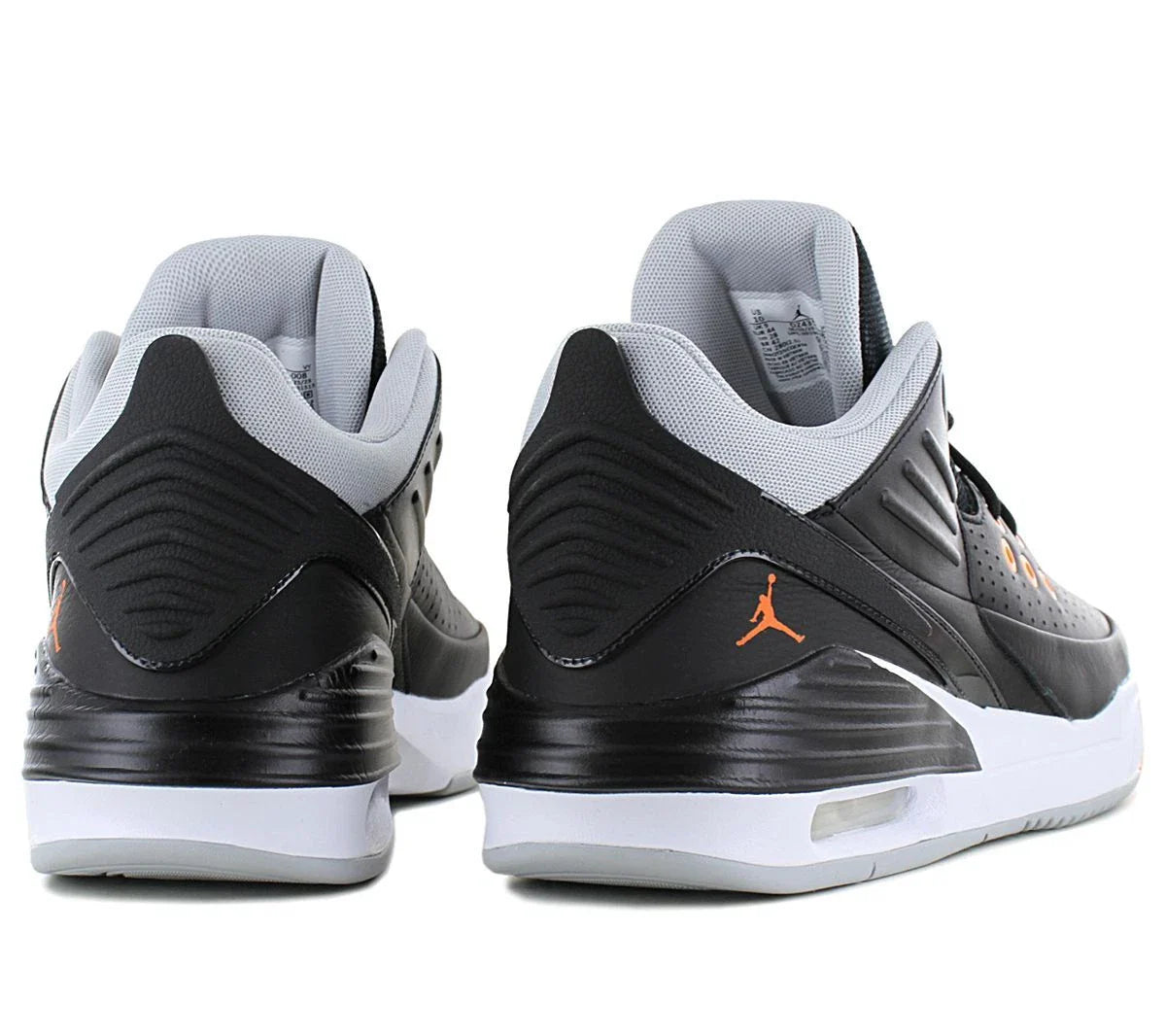 Black/Wolf Grey/White/Magma Orange-