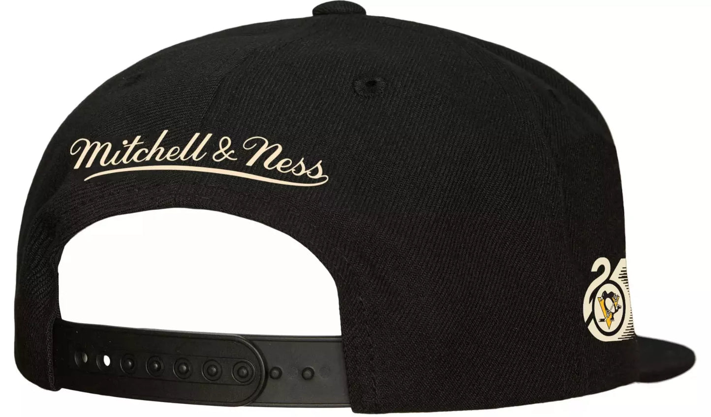 Men's Mitchell & Ness Nhl The City Snapback Penguins - Black