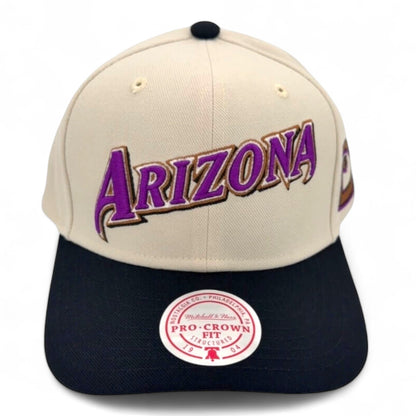 Mitchell & Ness Men's MLB Off Word Pro Snapback Coop Diamondbacks Snapback Caps