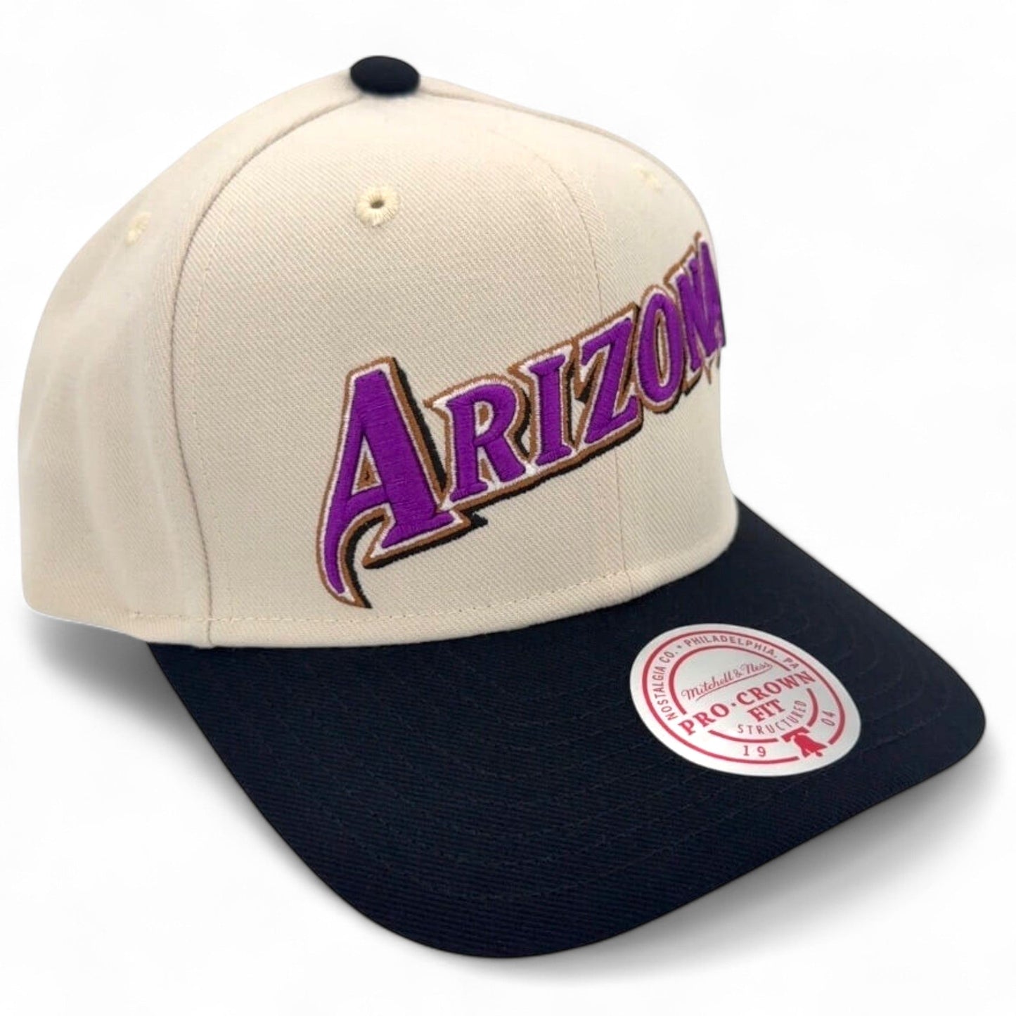 Mitchell & Ness Men's MLB Off Word Pro Snapback Coop Diamondbacks Snapback Caps