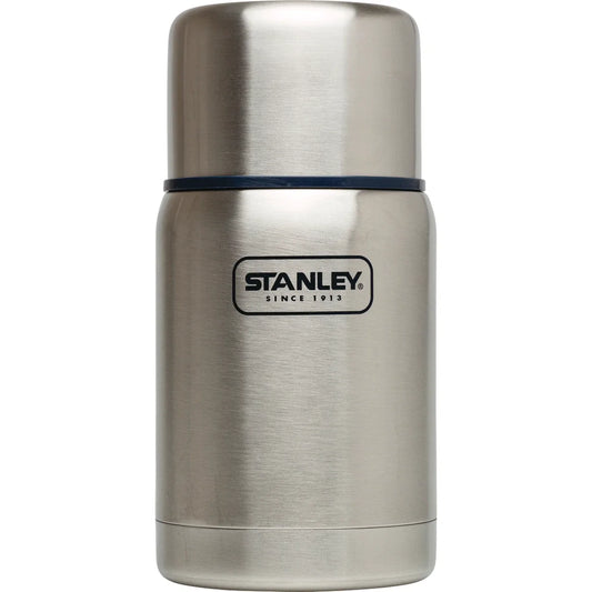 Stanley Adventure Vacuum Food Jar 24 oz — Silver Stainless Steel