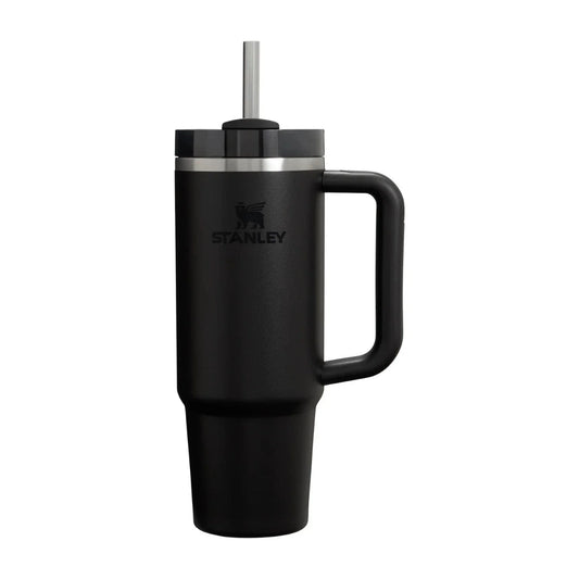Stanley Quencher H2.0 FlowState Tumbler 30 oz — Black Stainless Steel