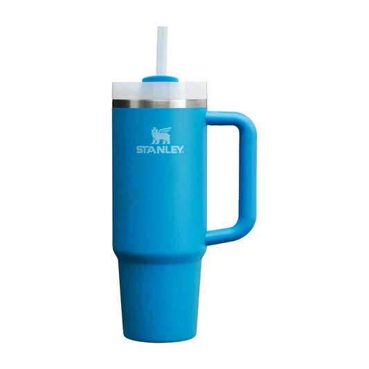 Stanley Quencher H2.0 FlowState Tumbler 40 oz — Azure Stainless Steel