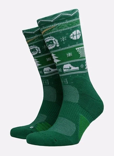 Nike Men's Elite Christmas Crew Socks