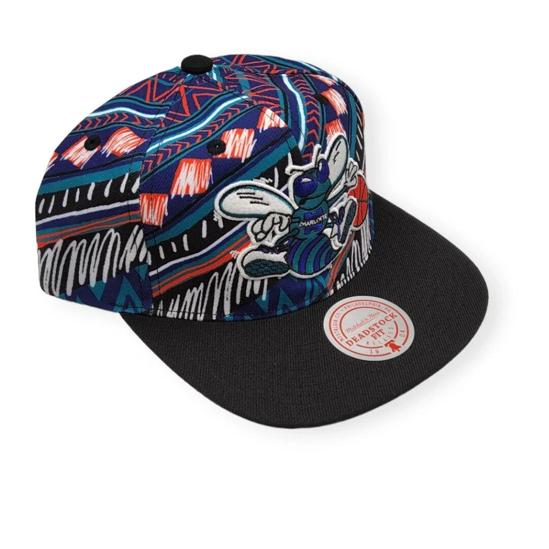 Mitchell & Ness Men's NBA Game Day Pattern Deadstock Hwc Hornets