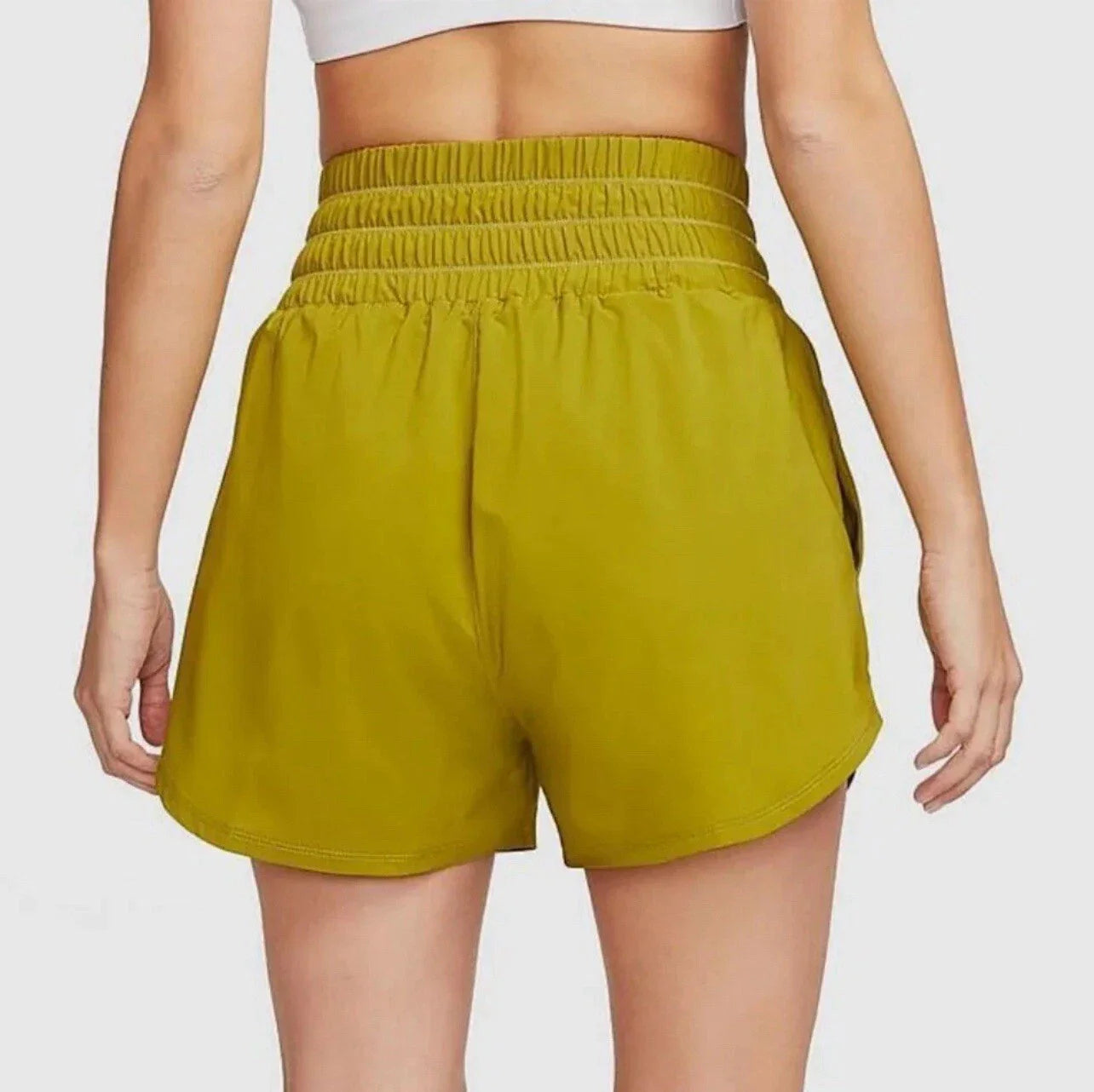 Nike Women's Dri-Fit One Ultra High-Waisted 3" Brief-Lined Shorts