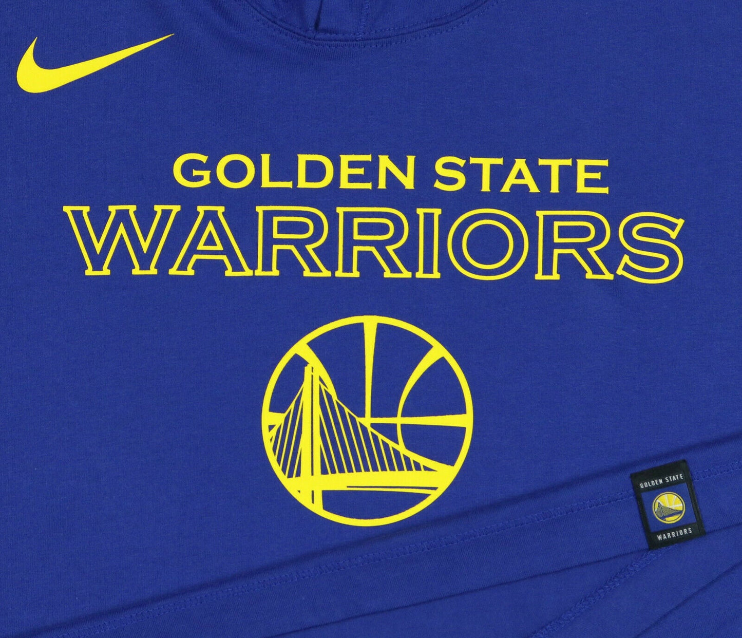 Nike Men's NBA Golden State Warriors Hooded T-Shirt