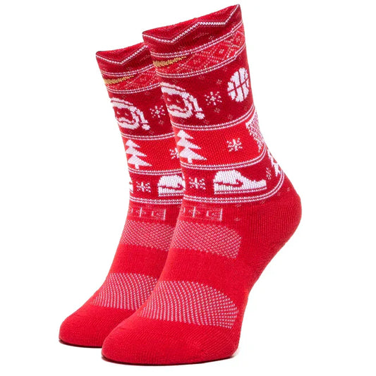 Nike Men's Elite Christmas Crew Socks Gym