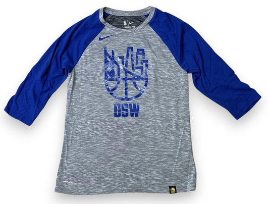 Nike Women's NBA Golden State Warriors "The City" 3/4 Sleeve T-Shirt T-Shirts