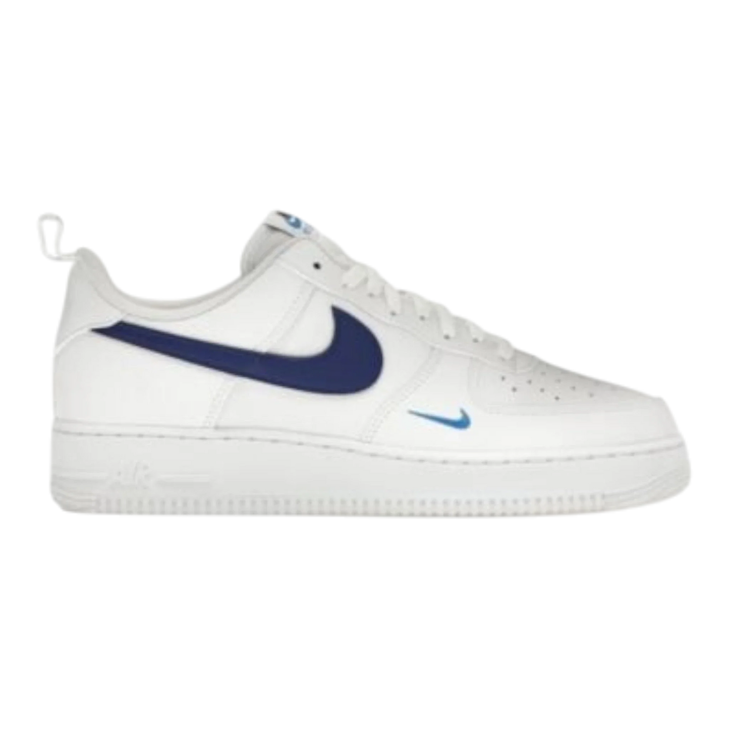 Nike Air Force 1 '07 Men's Sneakers — White & Photo Blue Low-Top