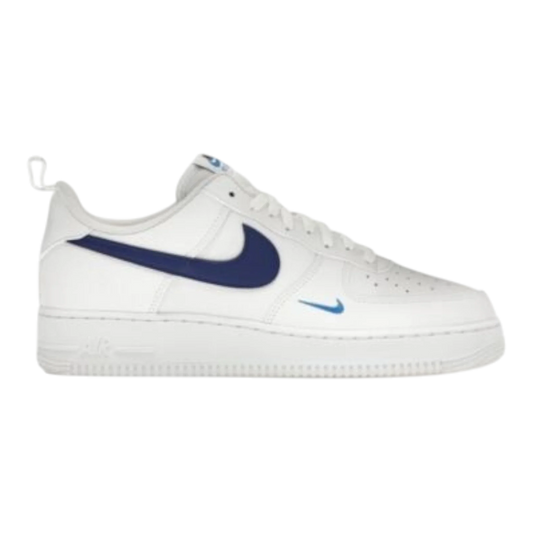 Nike Air Force 1 '07 Men's Sneakers — White & Photo Blue Low-Top