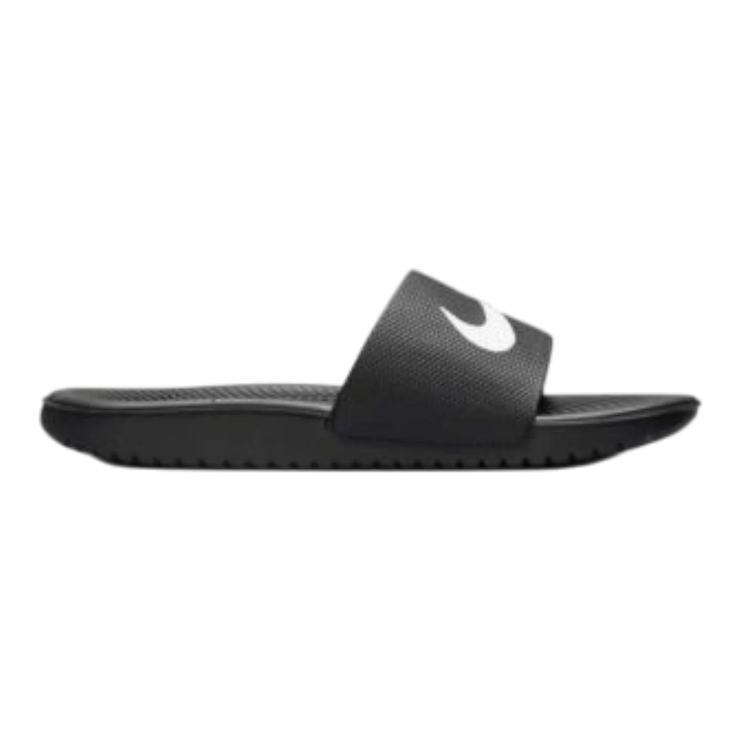Nike Kawa Big Kids' (GS) Slides — Black & White