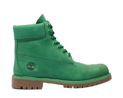 TIMBERLAND 6 Inch Green Black Shearling GS Kids Youth Junior TB0A2MY3001 Boot