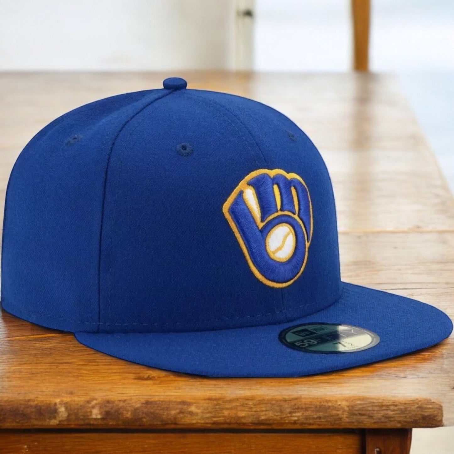 New Era Men's MLB Authentic On-Field 59Fifty Fitted Cap Milwaukee Brewers 2017