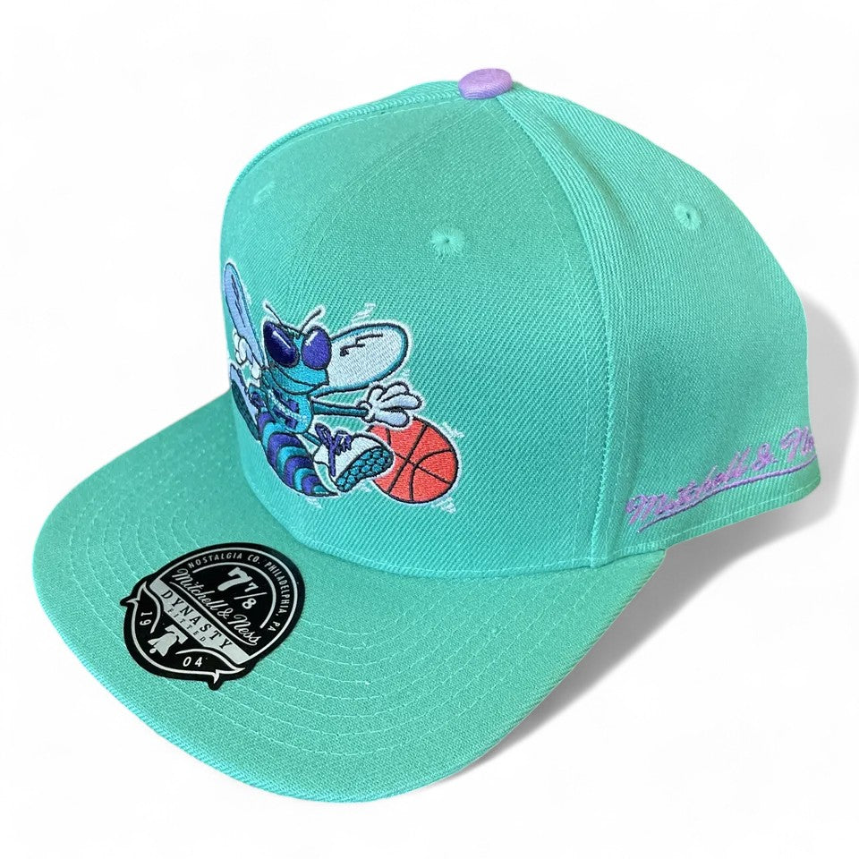Mitchell & Ness Men's NBA Hyperteam Fitted Hwc Hornets Fitted Caps