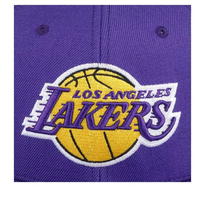 Mitchell & Ness Men's NBA Core Basic Snapback Lakers Snapback Caps