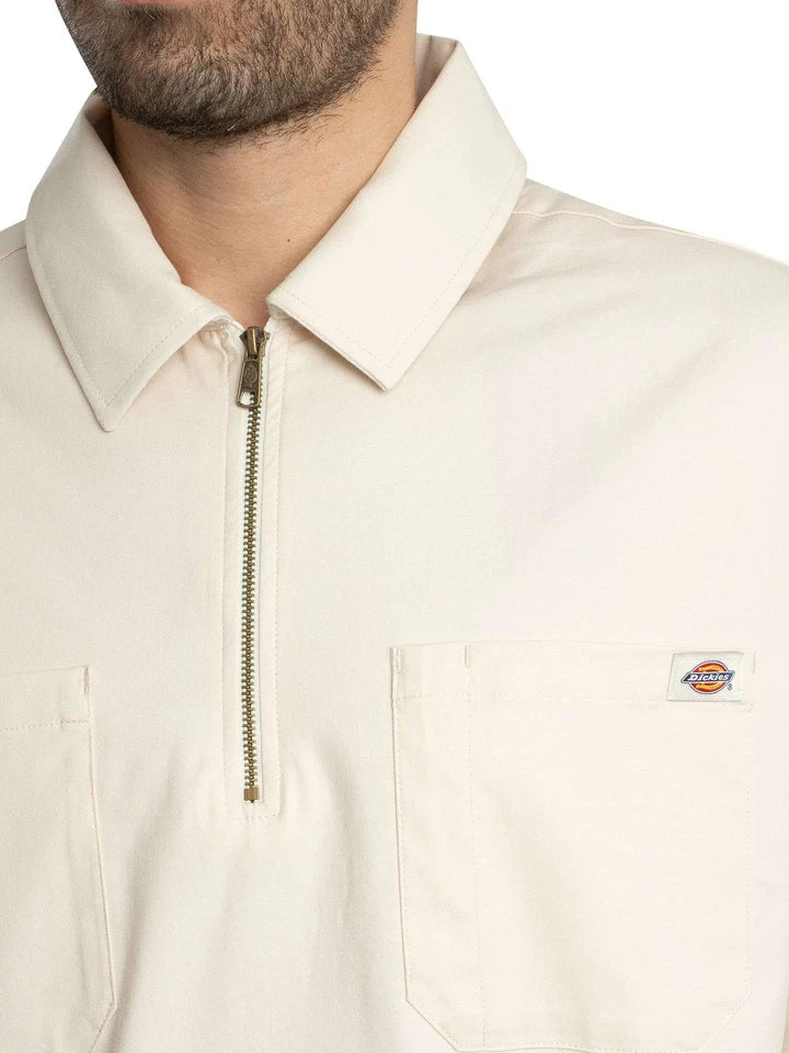Men's Dickies Ranch Zip Polo Shirt