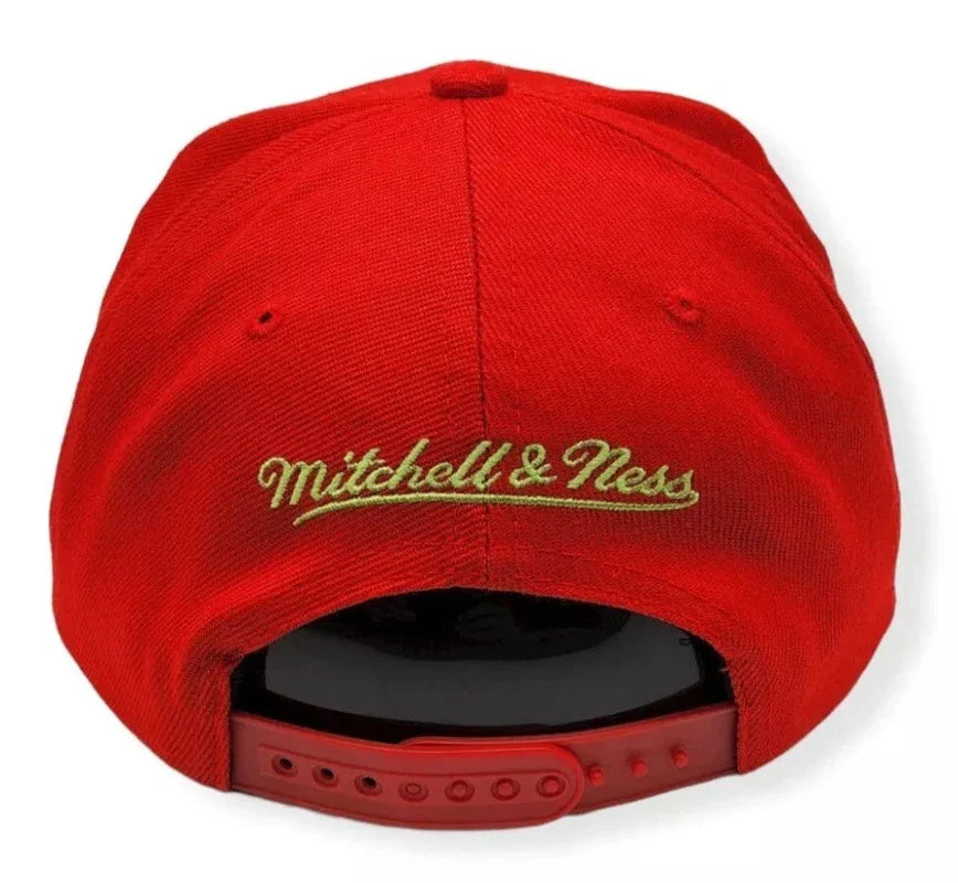 Men's Mitchell & Ness NBA Reverse Candy Apple Snapback Hwc Clippers