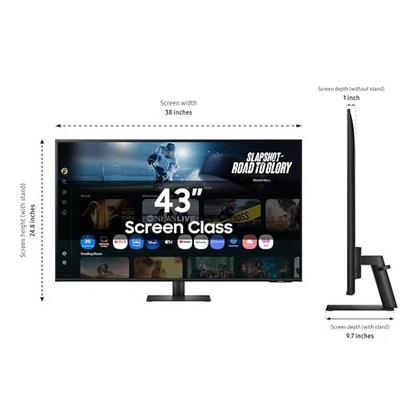 Samsung 43" M70D 4K UHD Smart Monitor